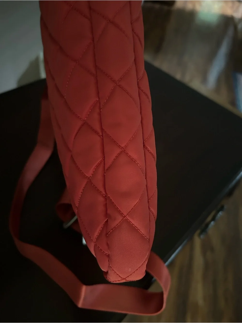 Knomo quilted orange